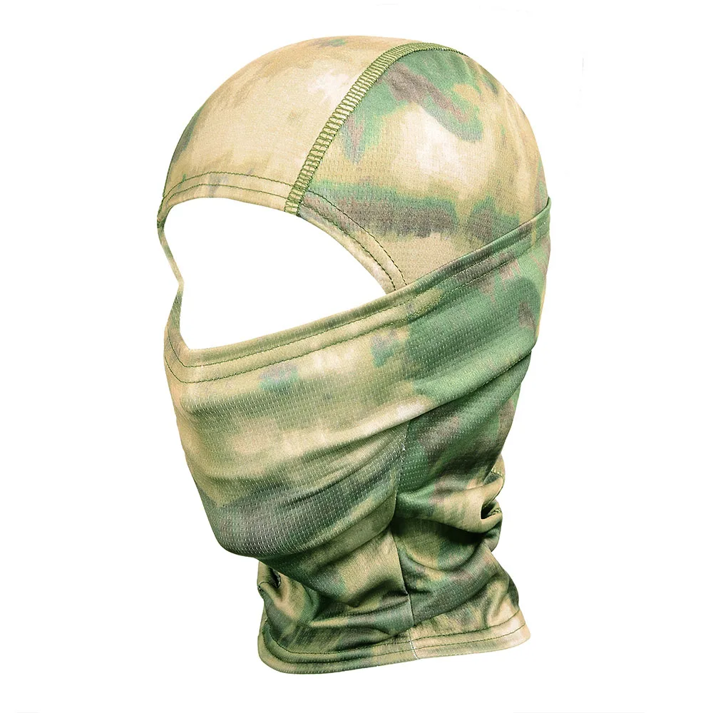 18 стилей плотный Мультикам камуфляж тактическая Балаклава страйкбол Пейнтбол велосипед армейский шлем шляпы для защиты от УФ-лучей полная маска для лица - Цвет: SR03