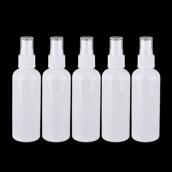 

5pcs/set 100ml Perfume Cosmetic Refillable Sprayer Empty Cosmetic Spray Bottles Makeup Atomizer Sample Bottles