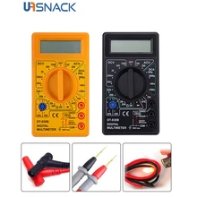

AC/DC LCD Digital Multimeter 750/1000V Handheld Multimeter for Voltmeter Ammeter Ohm Tester Meter with Probe Multimeter Digital
