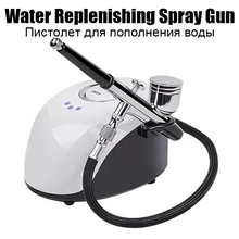 Пополнять Воды спрей пистолет воздушный компрессор Краски пульверизатор двойного действия Аэрограф для нейл-арта татуировки Мини Воздушный щетка воздушный компрессор для торта