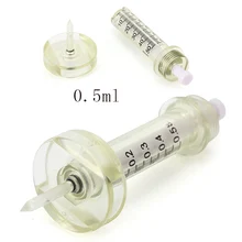 0,5 мл, 50 шт., шприц, ампульная головка для гиалуронового пистолета, гиалуроновая ручка, пистолет thesera высокого давления, шприц для удаления морщин, водный шприц