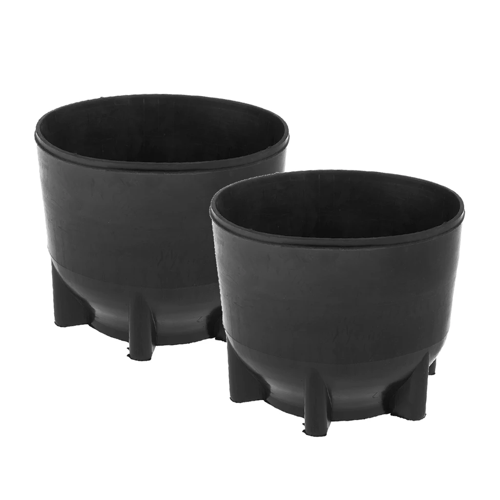

2pcs 170mm/ 6.7" Rubber Scuba Diving Cylinder Tank Boot for 12L Steel Tank Protection & Upright Storage