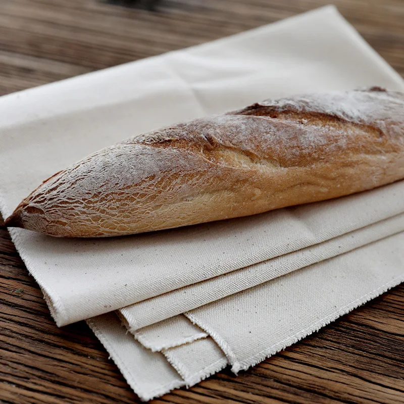Linen Fermented Cloth Dough Bakers Pans Proving Bread Baguette Flax Cloth Baking Mat Baking Pastry Kitchen Tools_voghion.com