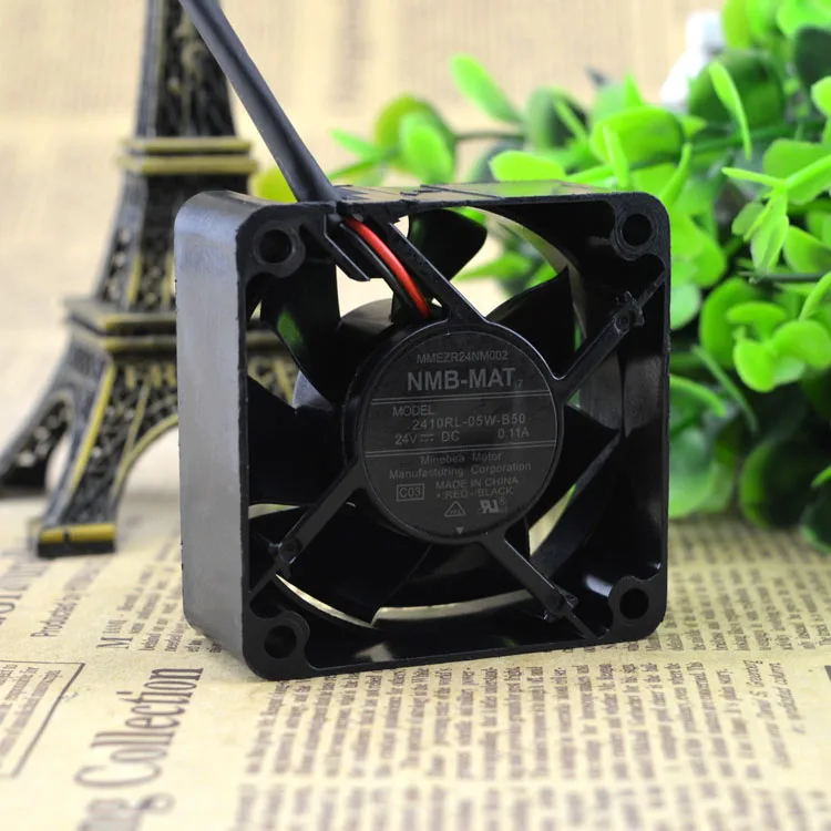 2410RL-05W-B50 24V 0.11A 6 см 6025 защиты электродвигателя Вентилятор охлаждения