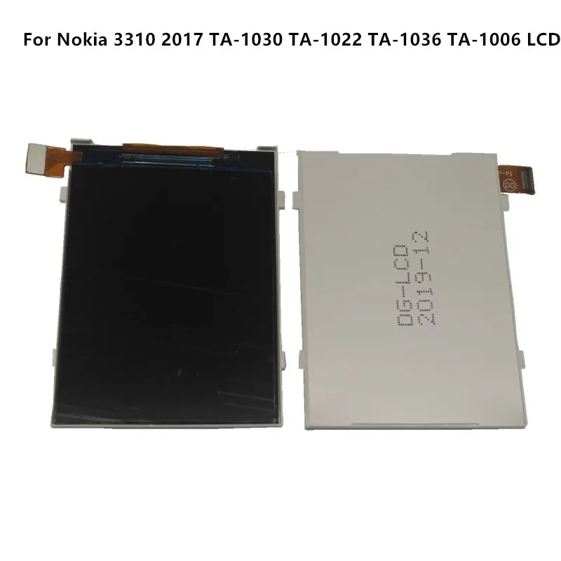 

Azqqlbw 10pcs/lot For Nokia 3310 2017 TA-1030 TA-1022 TA-1036 TA-1006 LCD Screen Display Replacement Parts For 3310 2017 Screen