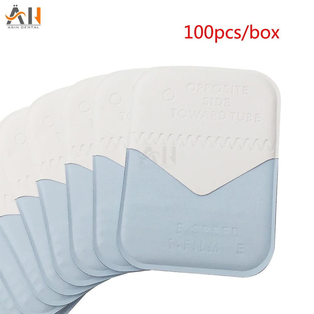 100pcs Dental Film Radiograph X-Ray Size 3cm x 4cm for Reader Scanner Machine | Красота и здоровье