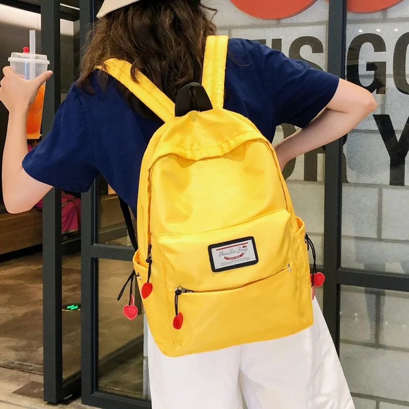 Рюкзак оптом с перекрещивающимися границами женский корейский стиль Harajuku INS школьный универсальный стиль