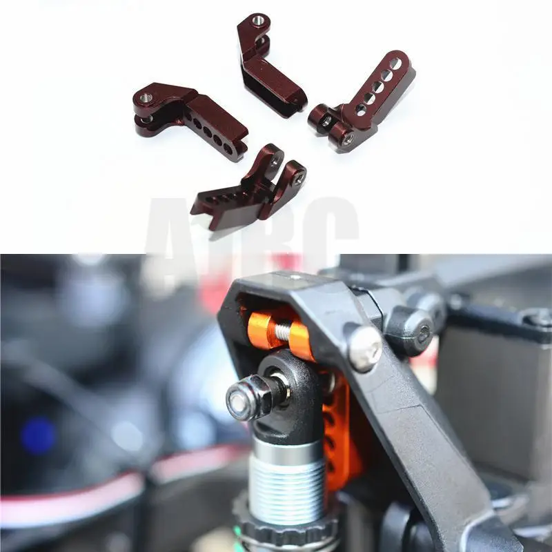 

For Trax TRX-4 Defender aluminum alloy front and rear adjustable hydraulic bracket TRX4 suspension bracket 1/10 RC climbing car
