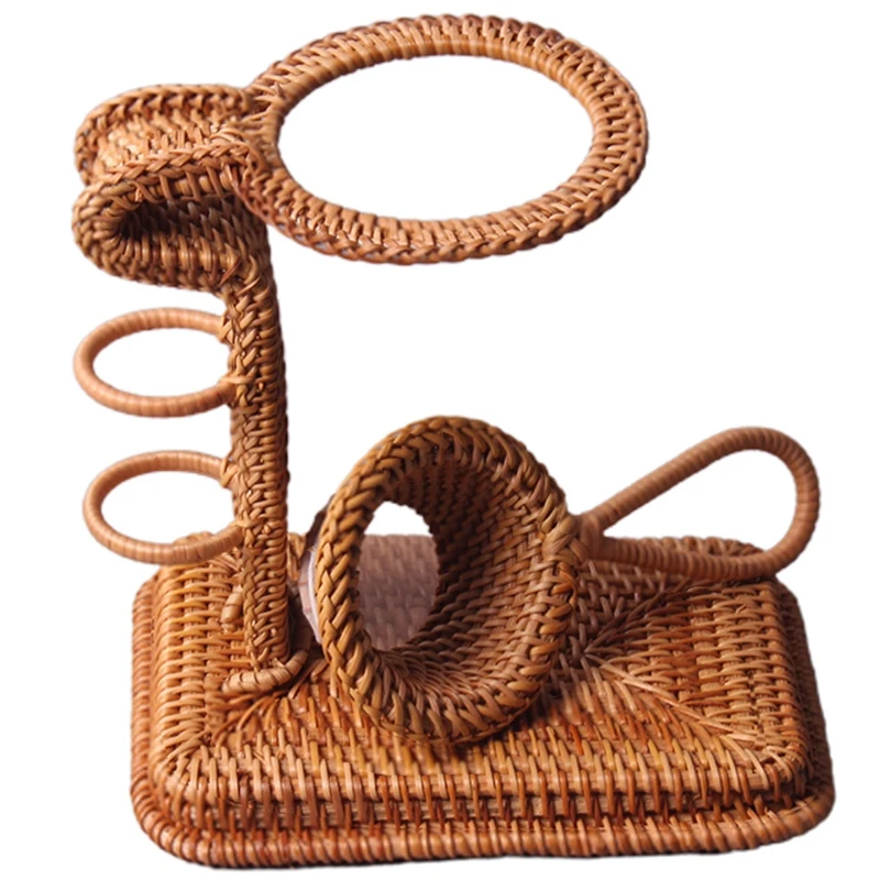 CSS вьетнамский осенний ротанговый чайный поднос, аксессуары, чайный набор кунг-фу, креативный ручной работы из ротанга, Чайный фильтр, набор, чайная церемония, Acces