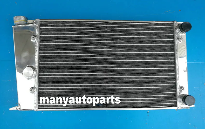 Алюминиевый радиатор для VW GOLF MK1/CADDY/SCIROCCO GTI SPEC 1,6 1,8+ кожух+ вентилятор - Цвет: only radiator