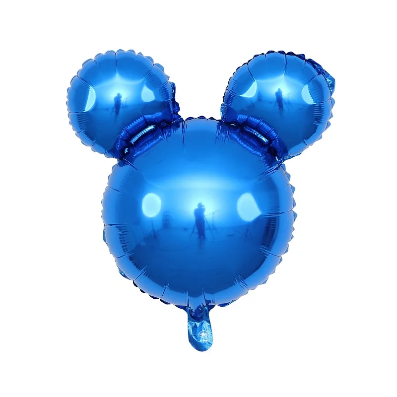 2 шт. 24 дюйма Микки Алюминий Фольга надувные шары Mickey Minnie головка гелий Globos Baby Shower на тему дня рождения вечерние декоративный воздушный шар