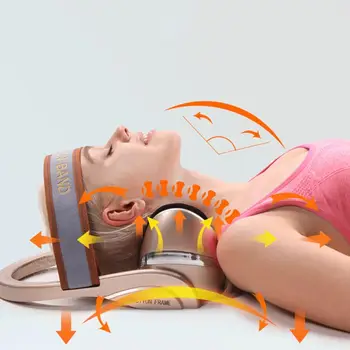 

Multi-function Airbag Extrusion Cervical Massager Neck Protection Hot Compress Physiotherapy Instrument