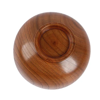 

Solid Wood Bowls Family Practical Rice Bowls Large and Small Wooden Bowls Instant Noodle Bowls