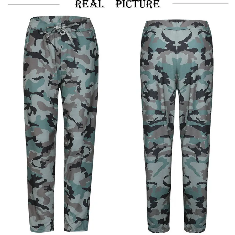 

Hirigin Women Camouflage Camo Work Cargo Casual Pants Military Army Leggings Loose Fashion Trousers