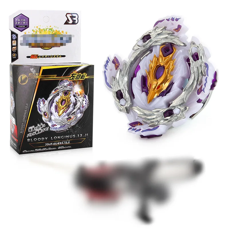 Новые продукты ультра-Z серия гемофагоцитный пистолет B-110 Beyblade Spinner боевой Спиннер левый круговой двусторонний передатчик ручка