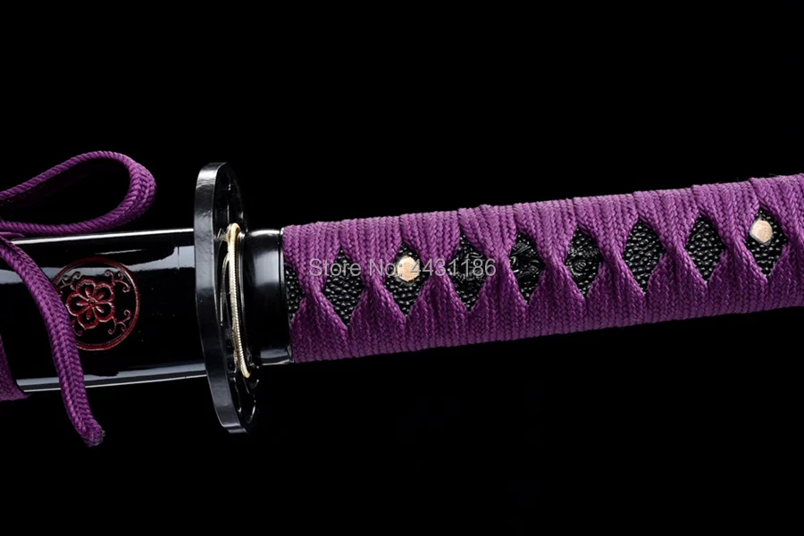 Handmade Japanese Samurai Sword Katana Sharp 1090 High Carbon Steel Full Tang Home Decoration Collection Real Knife Swords