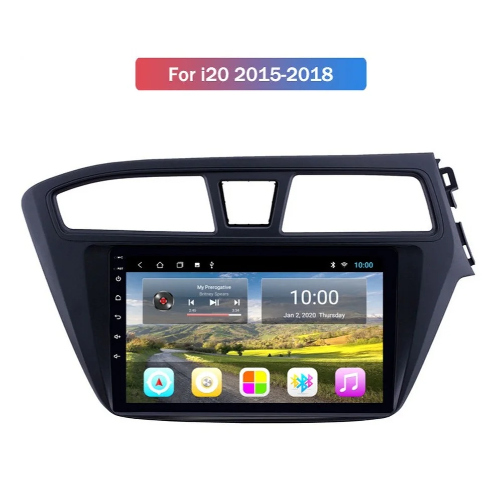 Android 10 0 Восьмиядерный автомобильный радиоплеер для HYUNDAI I20 2015-2018 GPS-навигация с Wifi