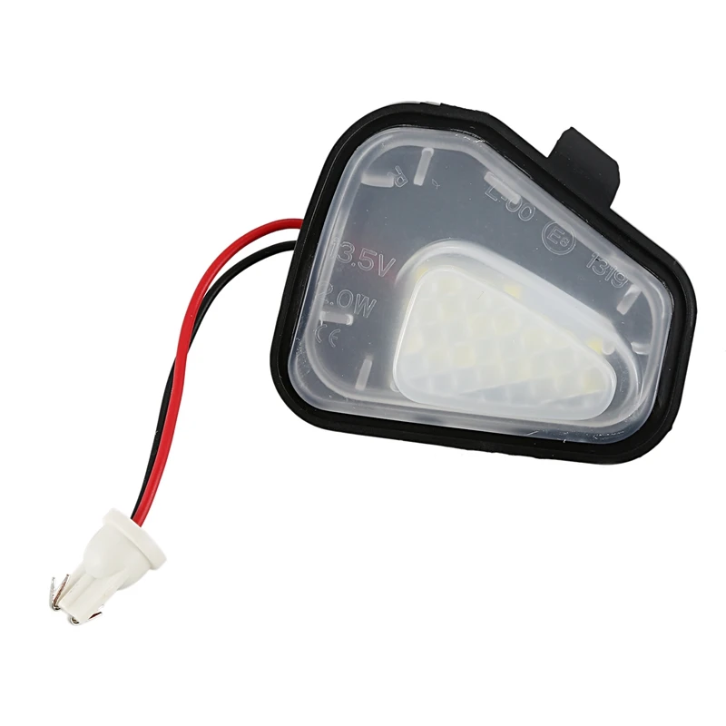2 шт. Led сбоку под зеркало лужа светильник лампа для Vw Volkswagen Passat Cc 12 14 Eos B7|Фара авто