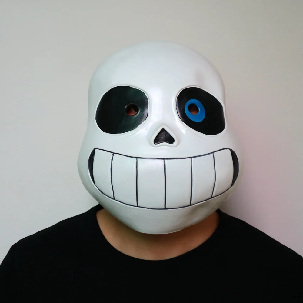 Толстовки для косплея по мотивам игры Sans Undertale латексная маска свежая куртка со