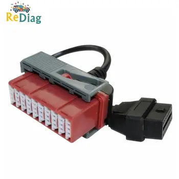 

High Quality Lexia3 30Pin Cable Lexia 3 PSA 30pin cable Lexia 3 30 pin to OBD 30 pin cable For Citroen/Peugeot Free Shipping