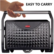 

Home Grill Electric BBQ Double Sided Smokeless Non-Stick Barbecue Machine Electric Hotplate Grilled Meat Pan Steak Grill Machine