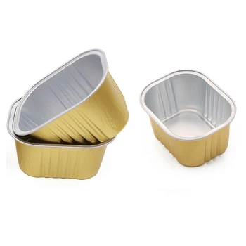 

1/5/10pcs Rectangle Wax Beans Melting Bowls Golden Aluminum Foil Waxing Hot Film Hard Depilatory Wax Pellet Melt Auxiliary Tools