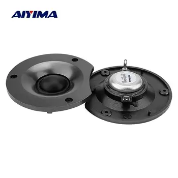 

AIYIMA 2Pcs 3.5 Inch Silk Film Tweeter Audio Speakers 12 Ohm 50W Neodymium Magnet Loudspeaker DIY 4.5-6.5 Inch Sound Speaker