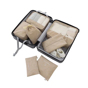 

New Travel Home Clothes Quilt Blanket Storage Bag Set Shoes Partition Tidy Organizer Wardrobe Suitcase Pouch Packing Cube Bags