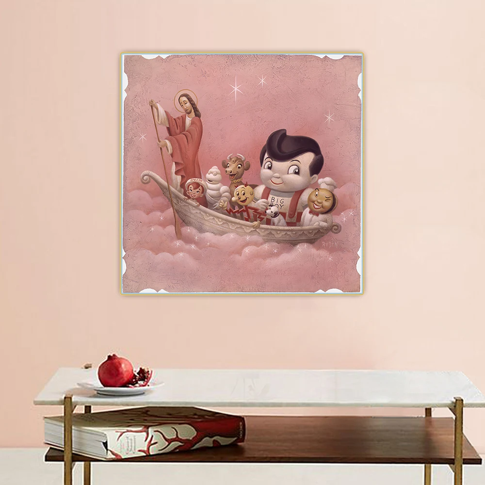 Citon Mark Ryden 》 мертвый герой сюрреалистичная Картина на холсте масляная живопись