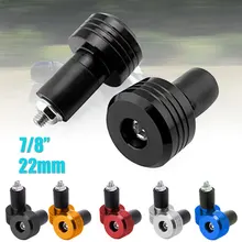 Ручка для мотоцикла, руль для мотоцикла, Модный Руль для мотоцикла, рукоятка, заглушка, ручки, 7/8 дюйма, 2 шт., универсальный