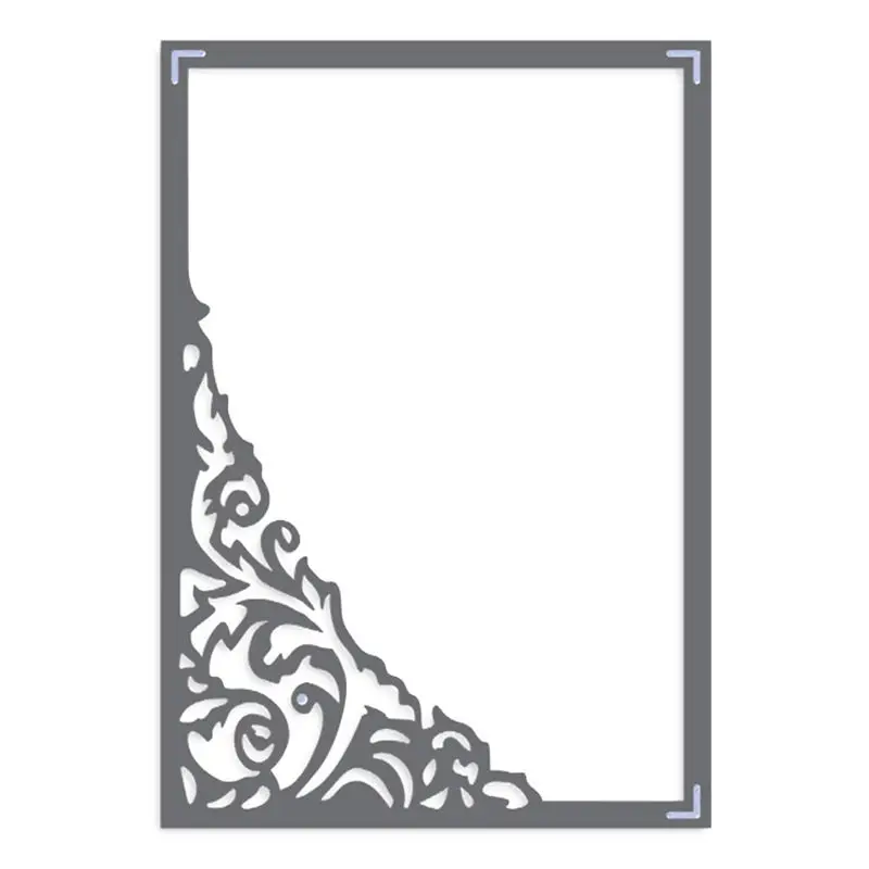 

GJCrafts French Frame Dies Metal Cutting Dies for Card Making Scrapbooking Making Craft Embossing Cuts Stencil New 2019 Dies