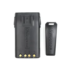 WOUXUN аккумулятор с зажимом для ремня для KG-UVD1P Walike Talkie 1A17KG-3 DC7.4V 1700mAh для KG-669 KG-833, KG-679P радиоприемников большой емкости