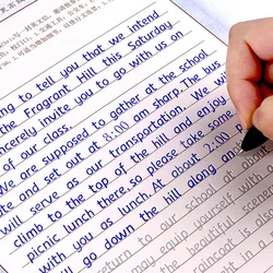 Cahier de pratique pour l'écriture manuscrite, livre de calligraphie, Alphabet anglais, livre réutilisable, 3 livres/ensemble 