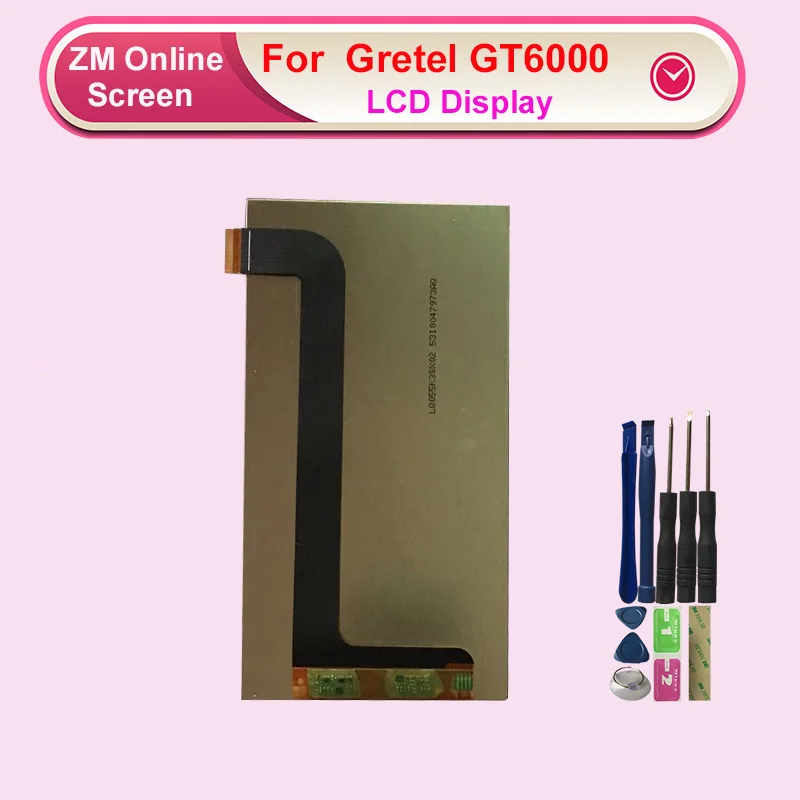 ЖК-дисплей RYKKZ для Gretel GT6000 дигитайзер без сенсорного экрана замена с