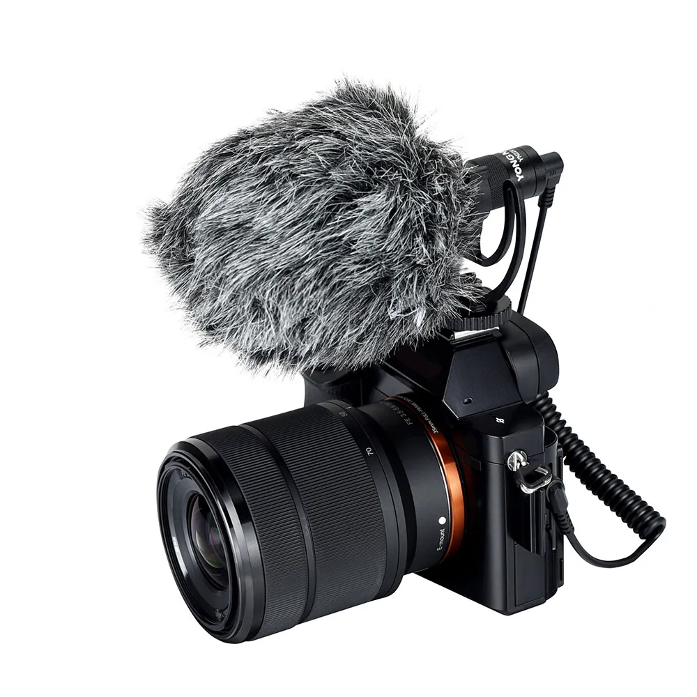 Видеомикрофон Yongnuo Mic YN220 видеокамера с микрофоном 3 5 мм для лобового стекла canon nikon