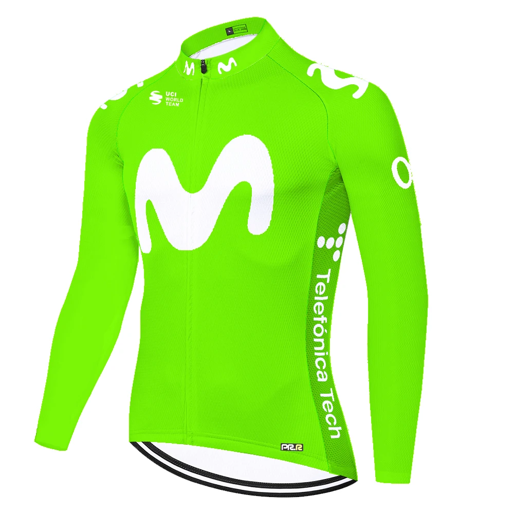 Movistar Camiseta de manga larga para hombre, ropa de ciclismo de rápido para verano y primavera, 2022|Maillot de ciclismo| - AliExpress