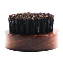 Bluezoo 1 шт. мини щетка для бороды кабана щетина усы натуральный деревянный гребень ручной работы набор для ухода за бородой для мужчин уход за усами