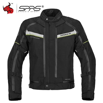 

SPRS Motorcycle Jacket Windproof Waterproof Moto Jacket Protective Gear Men Motocross Off-Road Racing Jacket Motorcycle Clothing