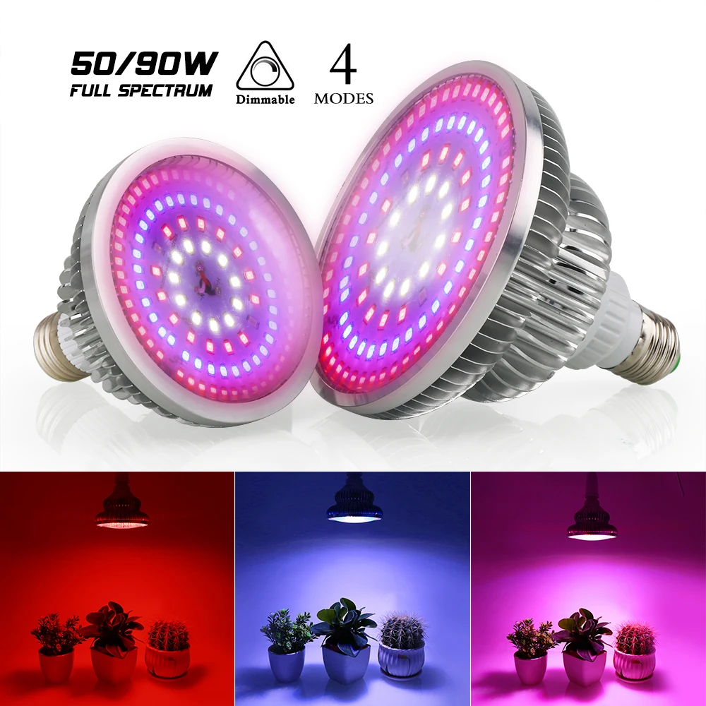 

Leds Grow Light E27 Phyto Lamp Full Spectrum LED Grow Light Led Growing Lamps For Plant growing light for plants flowering