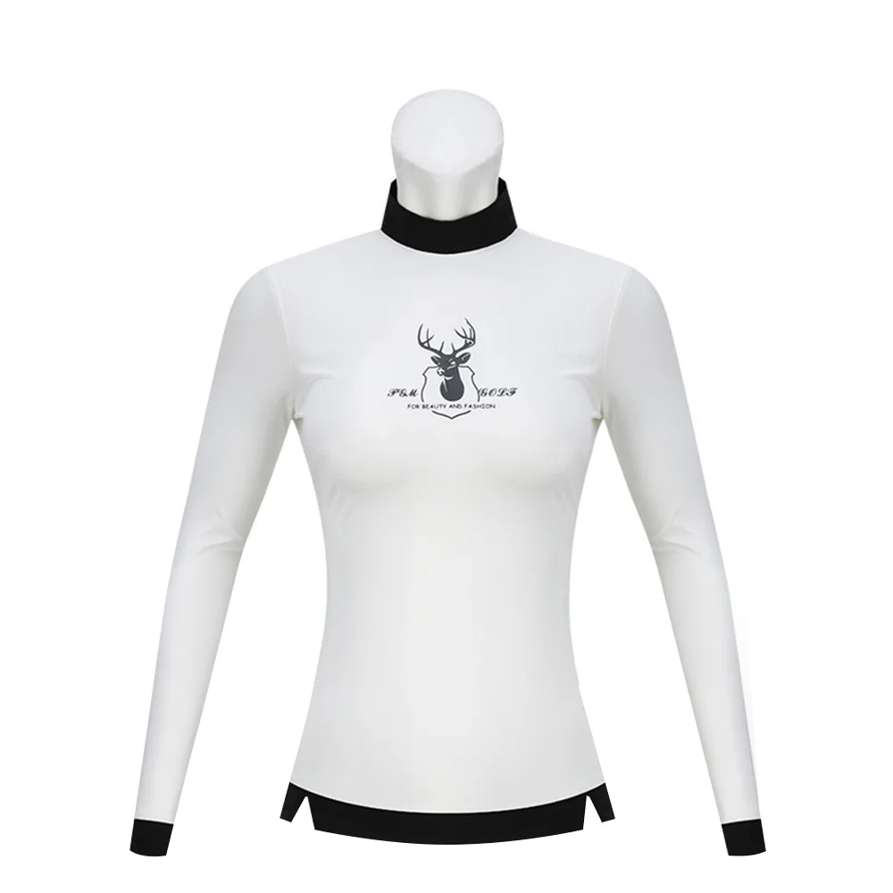 

PGM golf clothes ladies autumn and winter clothing long-sleeved T-shirt Slim Women clothes