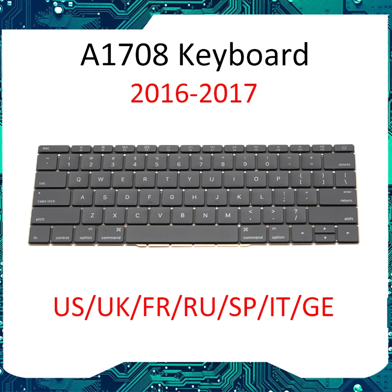 Teclado A1708 Original para Macbook Pro Retina, 13 ", inglés, francés ...