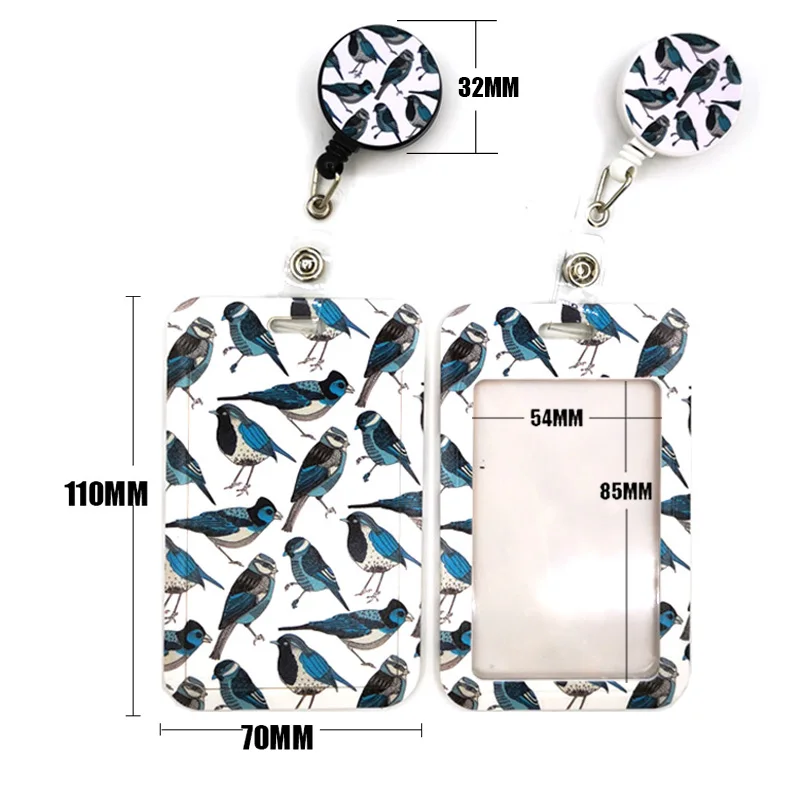 Рисунок 5 - Милые шнурки с синими птицами для обложки карт