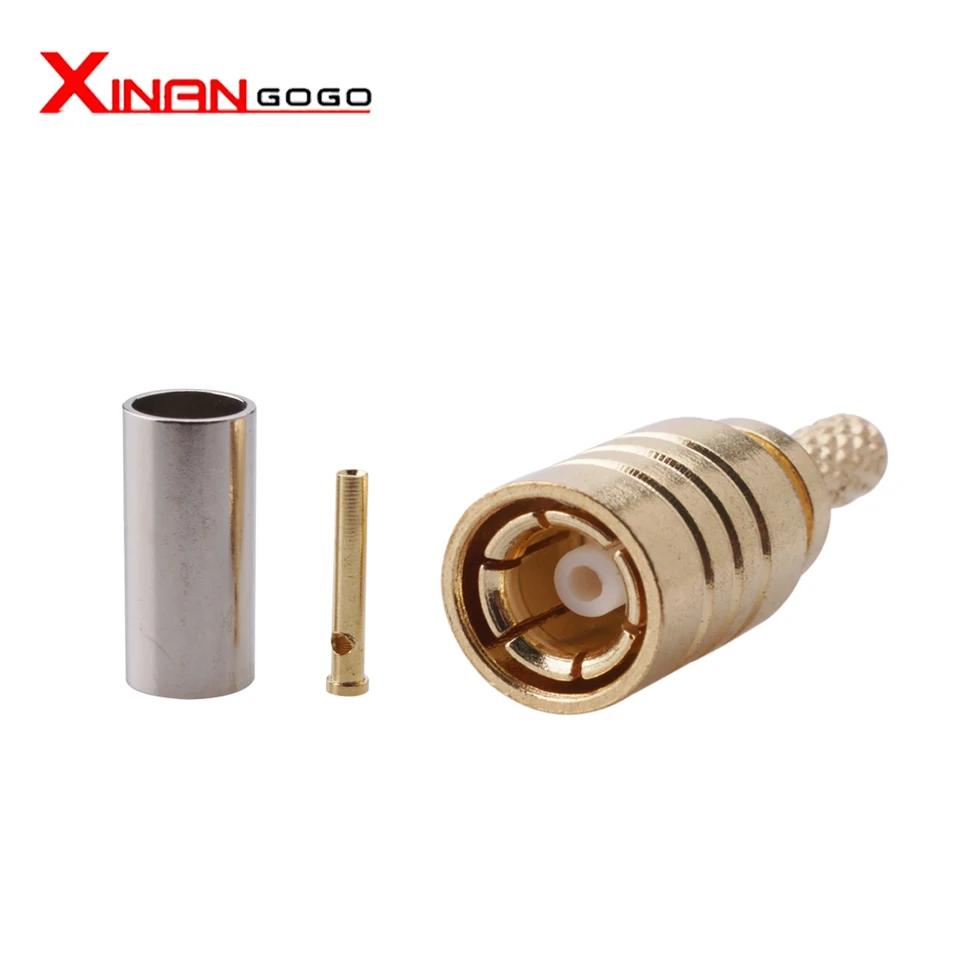 10 Pz Connettore N Femmina Jack Paratia Dado A Crimpare - Foto 7