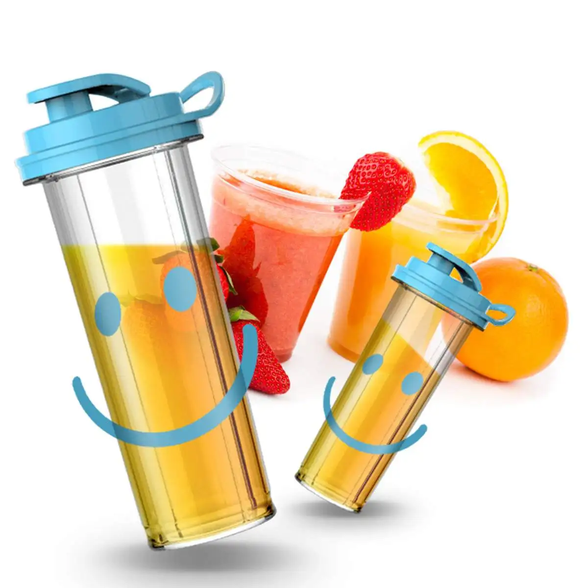  500ml Portable Juicer Electric Rechargeable Smoothie Blender Machine Mixer Mini Juice Cup Maker fas
