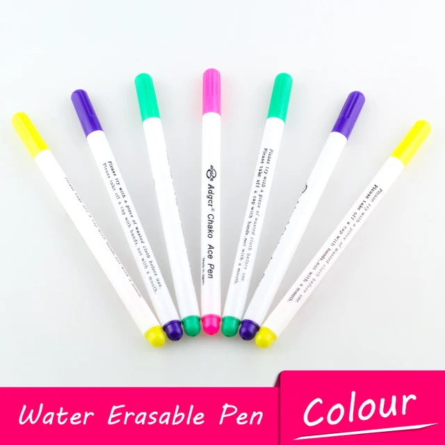 Erasable Fabric Marker Pen Sewing  Fabric Pen Cross Stitch - 1pcs Fabric  Pen Diy - Aliexpress