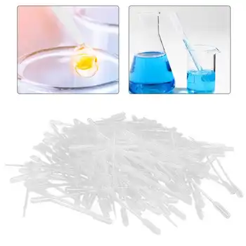 

500pcs 0.5ml Disposable Plastic Transfer Pipettes Graduated Eye Dropper Makeup Packaging Tools Refillable Perfume Bottle Jars