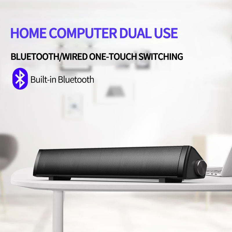 SoundBar TV AUX USB Wired and Wireless Bluetooth