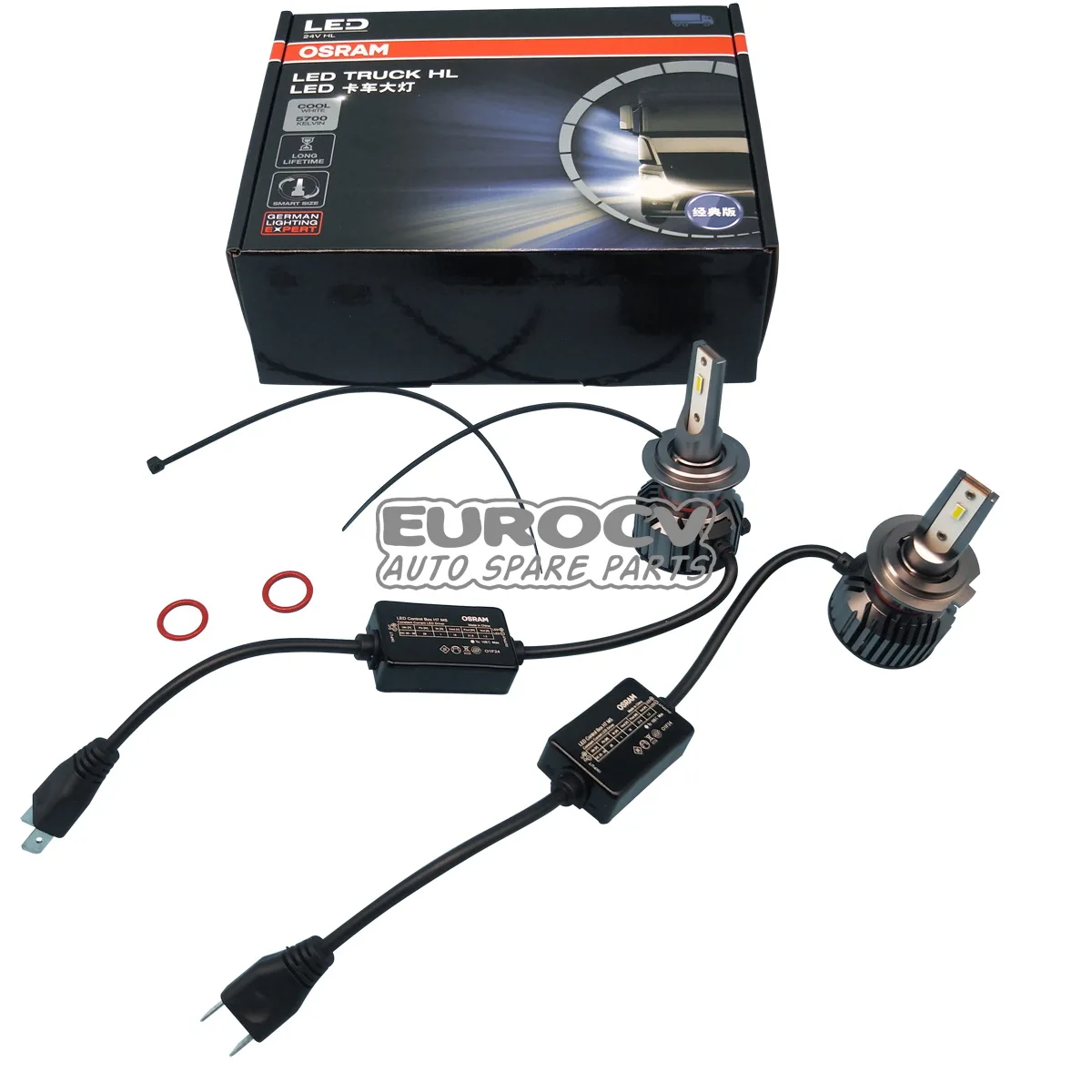 Ricambi Per Camion Voe 990037-2 Led H7 Lampadina Osram