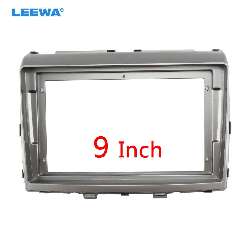 

LEEWA автомобильный аудио 9 "большой экран фасции Рамка адаптер для Mazda 8 2Din DVD плеер приборная панель рамка Комплект # CA6597