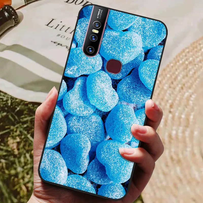 iphone pouch For VIVO V15 Pro Case Silicon Back Cover Phone Case for VIVO V15 Pro V15Pro V 15 1819 Cases Soft bumper coque VIVOV15 Pro 1818 mobile phone case with belt loop Cases & Covers
